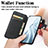 Leather Case Stands Fashionable Pattern Flip Cover Holder for Xiaomi Mi 11 Lite 4G