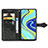 Leather Case Stands Fashionable Pattern Flip Cover Holder for Xiaomi Redmi Note 9 Pro