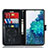 Leather Case Stands Fashionable Pattern Flip Cover Holder JX1 for Samsung Galaxy S20 Lite 5G