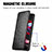Leather Case Stands Fashionable Pattern Flip Cover Holder S01D for Motorola Moto Edge 20 Pro 5G