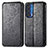 Leather Case Stands Fashionable Pattern Flip Cover Holder S01D for Motorola Moto Edge (2021) 5G