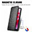 Leather Case Stands Fashionable Pattern Flip Cover Holder S01D for Motorola Moto G Power (2022)