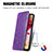 Leather Case Stands Fashionable Pattern Flip Cover Holder S01D for Motorola Moto G Stylus (2021)