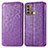 Leather Case Stands Fashionable Pattern Flip Cover Holder S01D for Motorola Moto G60