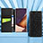 Leather Case Stands Fashionable Pattern Flip Cover Holder S01D for Samsung Galaxy Note 20 5G