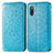 Leather Case Stands Fashionable Pattern Flip Cover Holder S01D for Sony Xperia Ace II