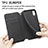 Leather Case Stands Fashionable Pattern Flip Cover Holder S02D for Motorola Moto E30