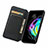 Leather Case Stands Fashionable Pattern Flip Cover Holder S02D for Motorola Moto Edge 20 5G