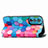 Leather Case Stands Fashionable Pattern Flip Cover Holder S02D for Motorola Moto Edge 30 5G