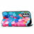 Leather Case Stands Fashionable Pattern Flip Cover Holder S02D for Motorola Moto Edge Lite 5G