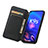 Leather Case Stands Fashionable Pattern Flip Cover Holder S02D for Oppo K9S 5G