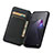 Leather Case Stands Fashionable Pattern Flip Cover Holder S02D for Oppo Reno9 5G