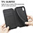 Leather Case Stands Fashionable Pattern Flip Cover Holder S02D for Samsung Galaxy M21