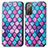 Leather Case Stands Fashionable Pattern Flip Cover Holder S02D for Samsung Galaxy S20 Lite 5G