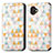 Leather Case Stands Fashionable Pattern Flip Cover Holder S02D for Samsung Galaxy XCover 6 Pro 5G