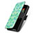 Leather Case Stands Fashionable Pattern Flip Cover Holder S02D for Samsung Galaxy Z Fold4 5G