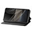 Leather Case Stands Fashionable Pattern Flip Cover Holder S02D for Sony Xperia Ace II SO-41B