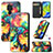 Leather Case Stands Fashionable Pattern Flip Cover Holder S02D for Xiaomi Redmi Note 9