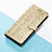 Leather Case Stands Fashionable Pattern Flip Cover Holder S03D for Google Pixel 5 XL 5G