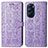 Leather Case Stands Fashionable Pattern Flip Cover Holder S03D for Motorola Moto Edge 30 Pro 5G