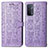 Leather Case Stands Fashionable Pattern Flip Cover Holder S03D for OnePlus Nord N200 5G