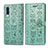 Leather Case Stands Fashionable Pattern Flip Cover Holder S03D for Samsung Galaxy A30S