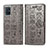 Leather Case Stands Fashionable Pattern Flip Cover Holder S03D for Samsung Galaxy A71 5G