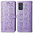 Leather Case Stands Fashionable Pattern Flip Cover Holder S03D for Samsung Galaxy F52 5G