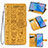 Leather Case Stands Fashionable Pattern Flip Cover Holder S03D for Samsung Galaxy Note 10 Plus 5G
