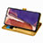 Leather Case Stands Fashionable Pattern Flip Cover Holder S03D for Samsung Galaxy Note 20 5G