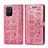 Leather Case Stands Fashionable Pattern Flip Cover Holder S03D for Samsung Galaxy S10 Lite