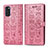 Leather Case Stands Fashionable Pattern Flip Cover Holder S03D for Samsung Galaxy S20