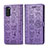 Leather Case Stands Fashionable Pattern Flip Cover Holder S03D for Samsung Galaxy S20