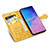 Leather Case Stands Fashionable Pattern Flip Cover Holder S03D for Samsung Galaxy S20 Ultra 5G