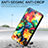 Leather Case Stands Fashionable Pattern Flip Cover Holder S03D for Samsung Galaxy S22 Ultra 5G