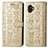 Leather Case Stands Fashionable Pattern Flip Cover Holder S03D for Samsung Galaxy XCover 6 Pro 5G