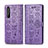 Leather Case Stands Fashionable Pattern Flip Cover Holder S03D for Sony Xperia 1 II