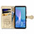 Leather Case Stands Fashionable Pattern Flip Cover Holder S03D for Sony Xperia 10 III