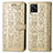 Leather Case Stands Fashionable Pattern Flip Cover Holder S03D for Vivo V20