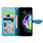 Leather Case Stands Fashionable Pattern Flip Cover Holder S04D for Motorola Moto Edge 20 5G