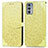 Leather Case Stands Fashionable Pattern Flip Cover Holder S04D for Motorola Moto Edge 20 5G