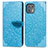 Leather Case Stands Fashionable Pattern Flip Cover Holder S04D for Motorola Moto Edge 20 Lite 5G