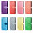 Leather Case Stands Fashionable Pattern Flip Cover Holder S04D for Samsung Galaxy S20