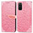Leather Case Stands Fashionable Pattern Flip Cover Holder S04D for Samsung Galaxy S20