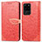 Leather Case Stands Fashionable Pattern Flip Cover Holder S04D for Samsung Galaxy S20 Ultra 5G