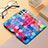 Leather Case Stands Fashionable Pattern Flip Cover Holder S04D for Samsung Galaxy S22 Ultra 5G