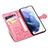 Leather Case Stands Fashionable Pattern Flip Cover Holder S05D for Samsung Galaxy S21 Plus 5G