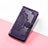 Leather Case Stands Fashionable Pattern Flip Cover Holder S07D for Google Pixel 4