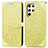 Leather Case Stands Fashionable Pattern Flip Cover Holder S07D for Samsung Galaxy S23 Ultra 5G