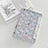 Leather Case Stands Fashionable Pattern Flip Cover Holder XH2 for Apple iPad 10.2 (2020) White